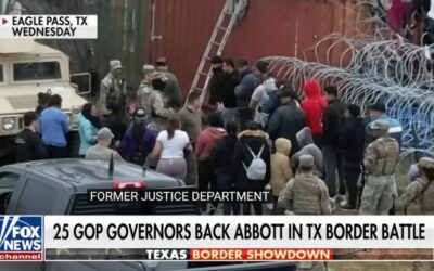 Atmosféra v Texase hustne. Štát je odhodlaný brániť hranice pred migrantmi. Ďalšie štáty posielajú na pomoc Národnú gardu.