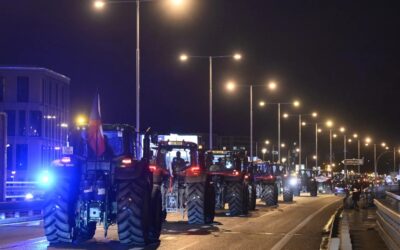 Praze hrozí kvůli protestu nespokojených farmářů dopravní kolaps.