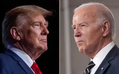 Biden a Trump smerujú k opätovnému súboju v prezidentských voľbách.