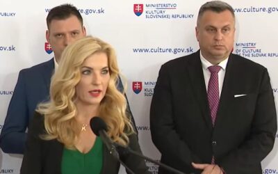 Šéfka kultúry si myslí, že verejnosť sa prikláňa k alternatívnym médiám. Taraba označil riaditeľa RTVS za bezdomovca.