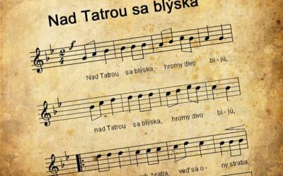 Pred 180 rokmi vznikol text hymnickej piesne Nad Tatrou sa blýska.