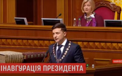 Co sliboval Zelenský před pěti roky ve svém inauguračním projevu, když přebíral funkci prezidenta Ukrajiny.
