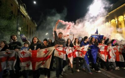 Američanom sa nepáči gruzínsky návrh zákona o zahraničnom vplyve, zavádzajú vízové obmedzenia voči Gruzínsku.