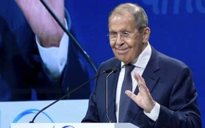 Sergej Lavrov: Anglosasi tlakom na Nemecko proti Rusku opäť prinútili Nemcov tancovať podľa ich predstáv.