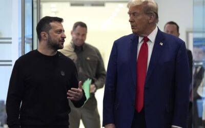 Trump sa zišiel so Zelenským: Tvrdí, že ak bude prezidentom, vojnu rýchlo ukončí.