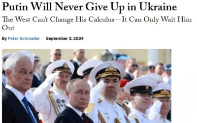 Putin se na Ukrajině nikdy nevzdá.