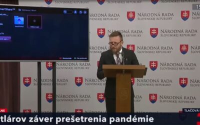 Peter Kotlár predložil správu o pandémii. Chce zastaviť očkovanie mRNA vakcínami