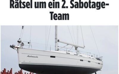 Bild ohledně Nordstreamu: Záhada kolem 2. sabotážního týmu.