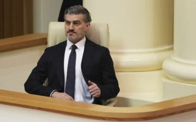 Nový gruzínsky prezident Kavelašvili zložil prísahu.