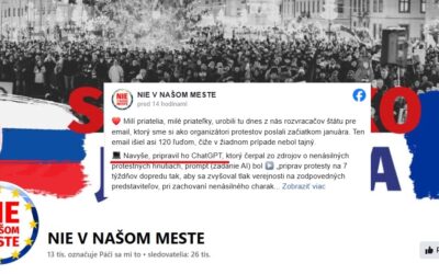 Organizácia Nie v našom meste odtajnila mail, ktorý mal byť predmetom tajnej správy SIS.