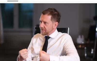 Saský premier Kretschmer (CDU) chce nové vztahy  s Ruskem:  „Problém  Nordstreamu  musí být vyřešen“.
