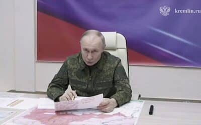 Putin ponúkol zastavenie konfliktu na súčasnej frontovej línii.