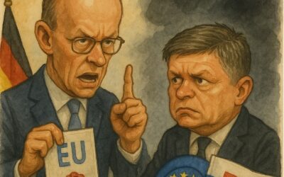 Nemecký kancelár hrozí Slovensku: Ak to takto pôjde ďalej, navrhnem odobrať eurofondy.