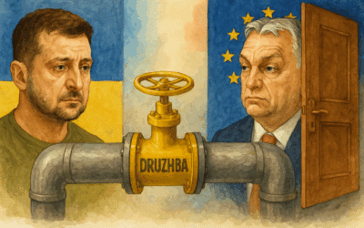 Zelenskyj nepriamo priznal, že prestane útočiť na ropovod Družba, až keď mu Orbán otvorí dvere do EÚ,