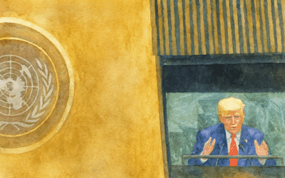 Trumpův projev v OSN.