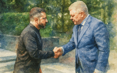 Zelenskyj po stretnutí s Ficom: Žiadna ruská ropa ani plyn.
