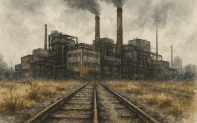 Německý průmysl se propadl o dvacet let nazpět.