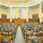 Ukrajinská opozice zablokovala parlament, kvůli korupční kauze chce pád vlády. 1