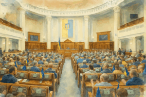 Ukrajinská opozice zablokovala parlament, kvůli korupční kauze chce pád vlády. 3