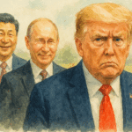 Boduje jen u slabších. Rusko a Čína z Trumpa nemají strach. 1