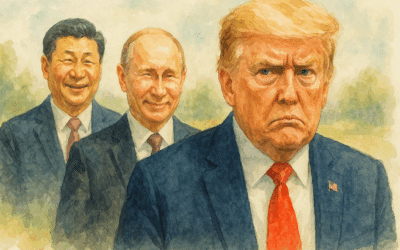 Boduje jen u slabších. Rusko a Čína z Trumpa nemají strach.