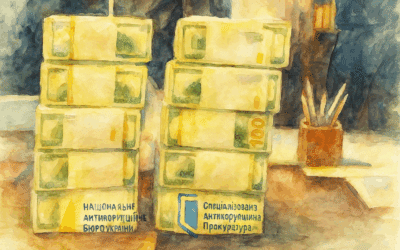 Ukrajinská protikorupčná agentúra vykonáva razie v energetickom sektore.