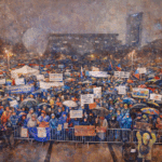 Fico volá po reforme politického systému. V Bratislave protestovali desaťtisíce ľudí. 1