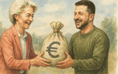 Von der Leyenová ponúkla štátom EÚ záruky za pôžičku pre Ukrajinu zo zmrazených ruských aktív. Euroclear hovorí o žalobe.